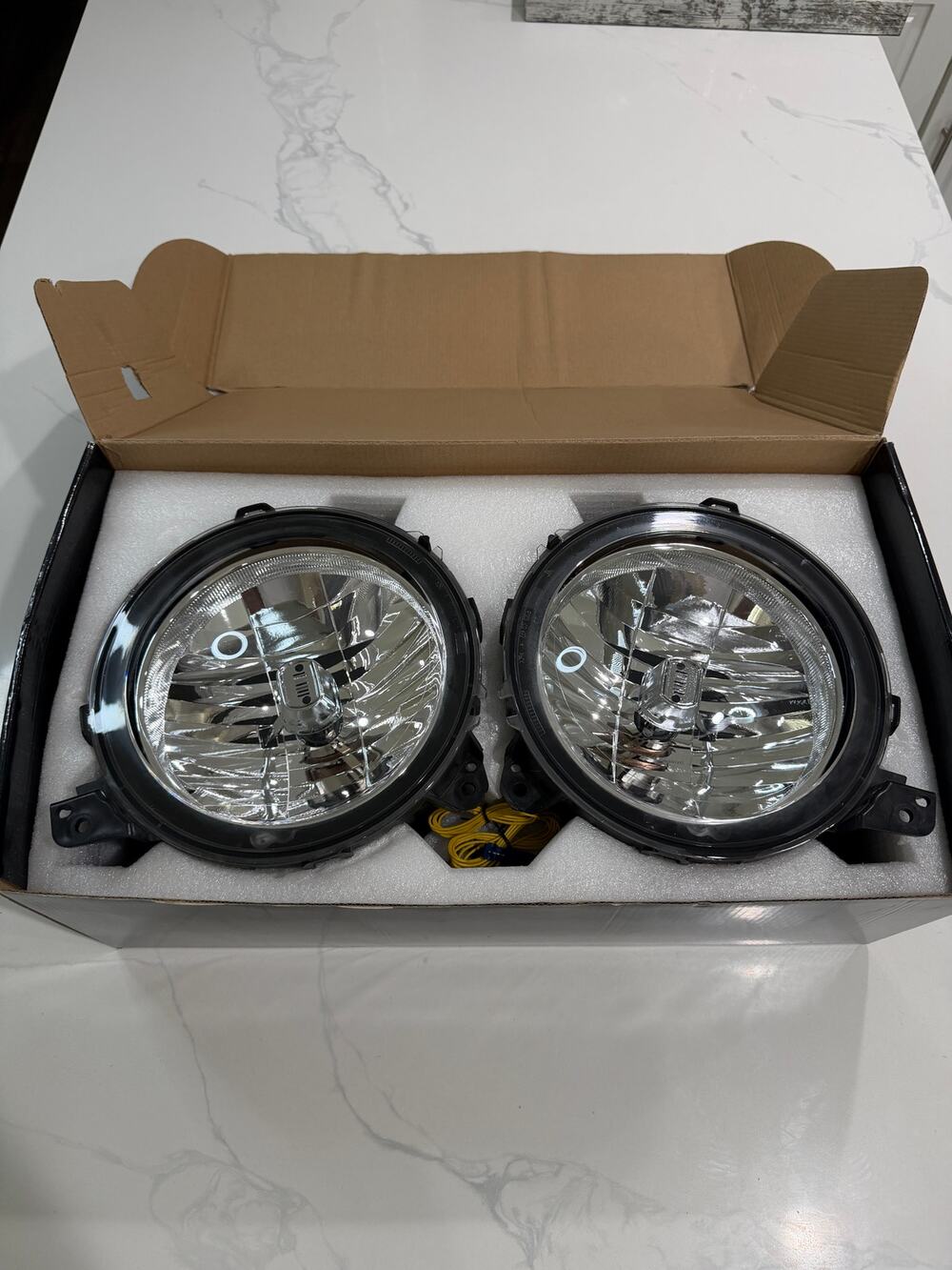 OEM Mopar Jeep Wrangler JL Gladiator JT Left Driver Side Headlight 55112873AG